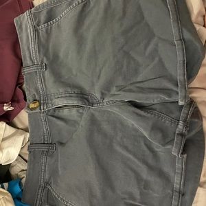 Navy flattering shorts